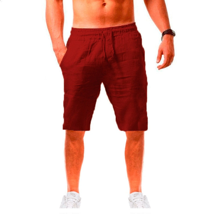 Short Ultra Léger en Lin