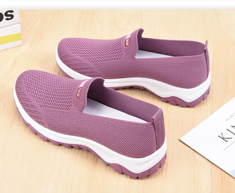 Baskets respirantes et légères