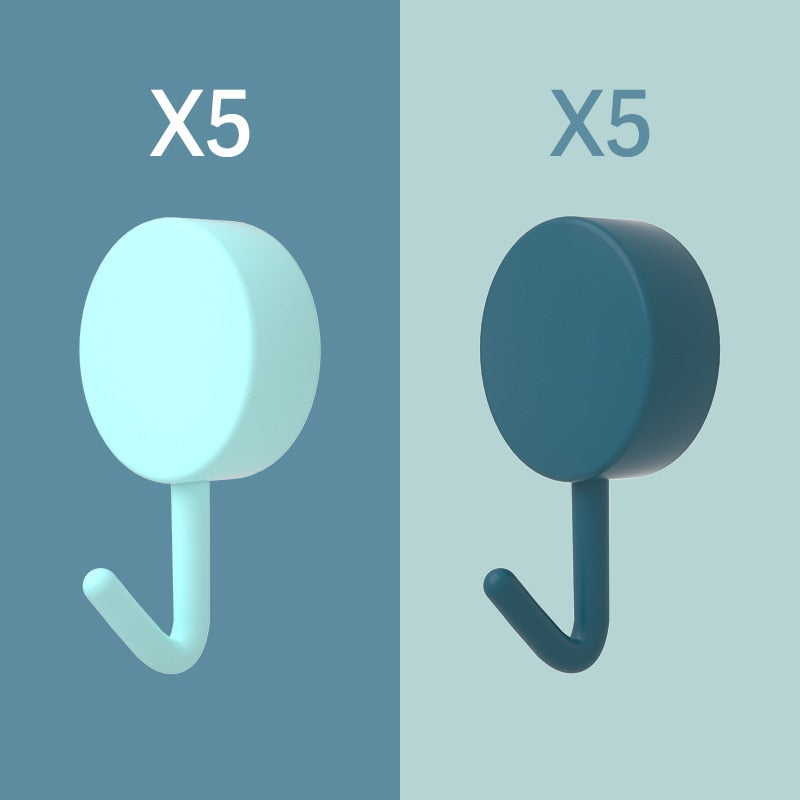 Crochets de Couleur Auto-Adhésifs