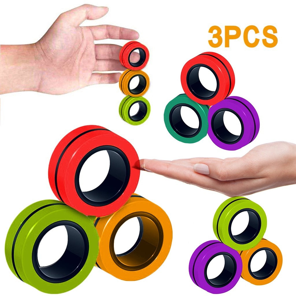 Magnetic circles anti stress
