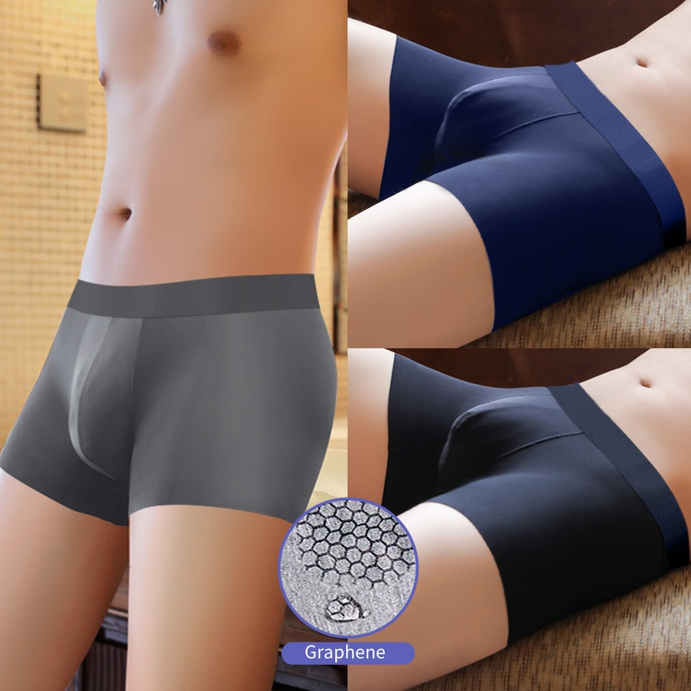 Lot de 4 Boxers Anti Bactérien