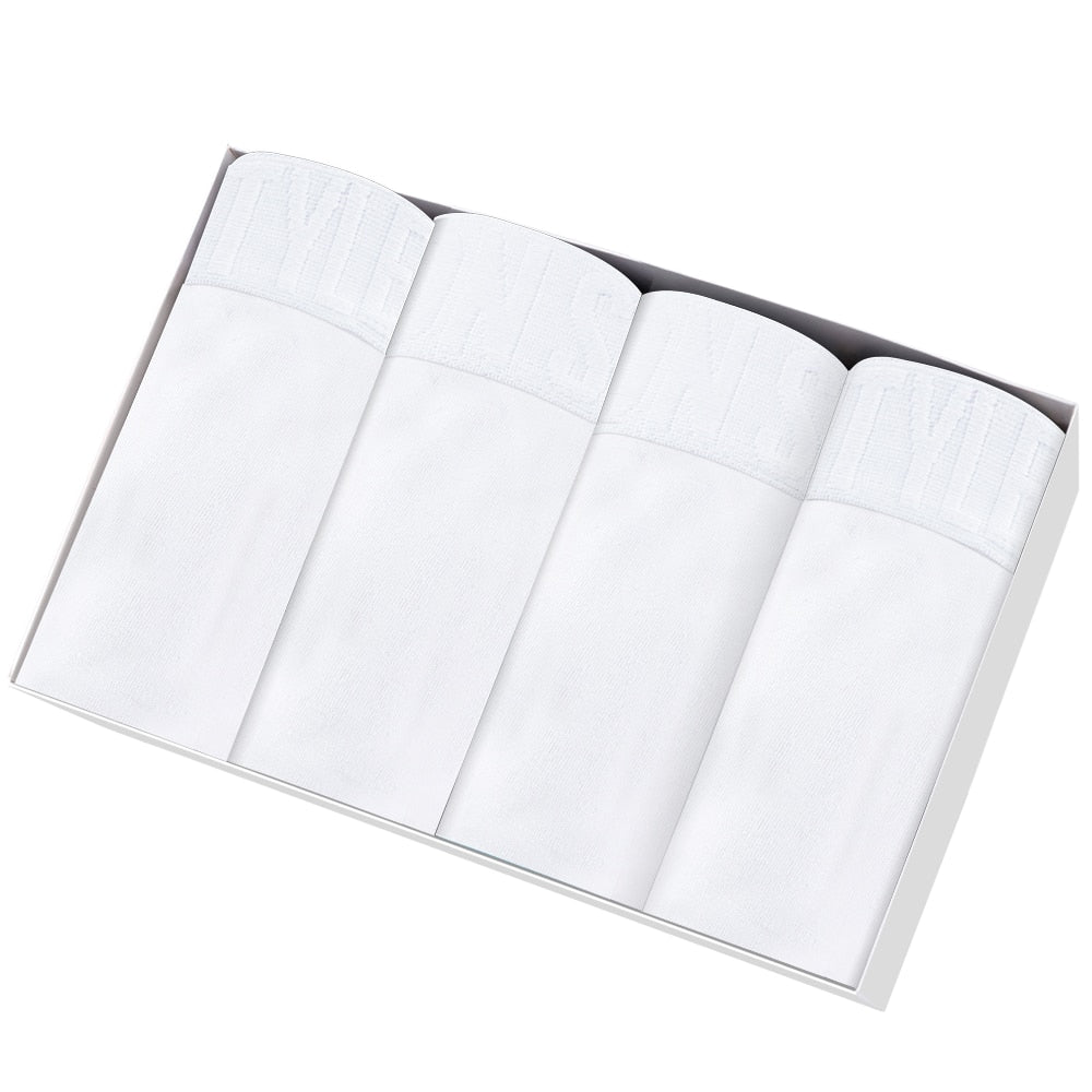 Lot de 4 Caleçons 95% Coton