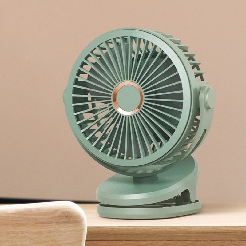 Mini Ventilateur sans fil à clipser
