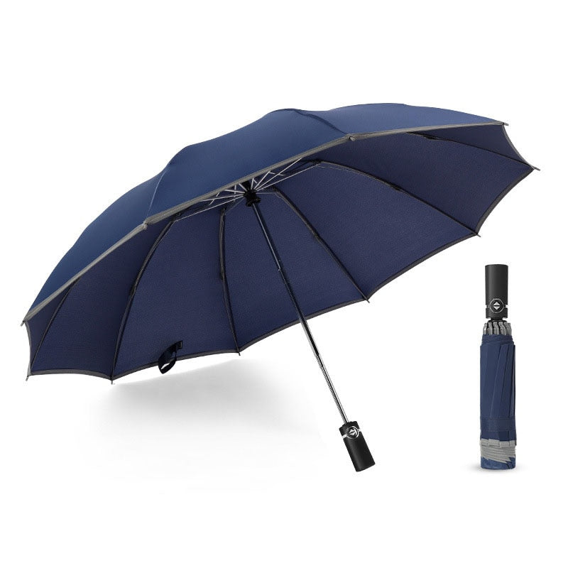 Parapluie Réversible avec Lampe intégrée