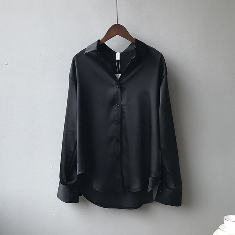 NOUVEAU - Chemisier vintage en satin