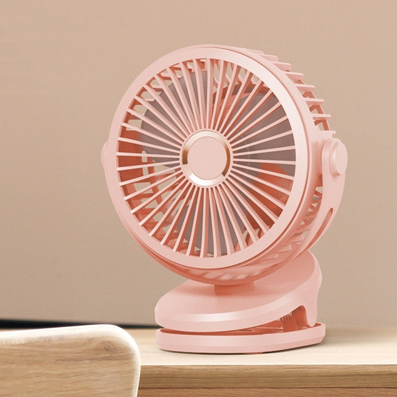 Mini Ventilateur sans fil à clipser