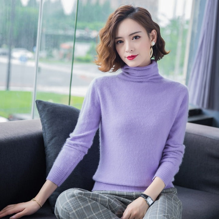 Col Roulé en Cachemire