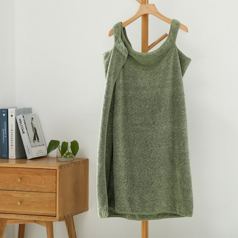 NOUVEAU - Serviette en Bambou effet Robe