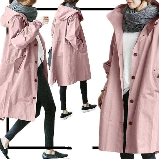 Trench Coat Oversize Imperméable