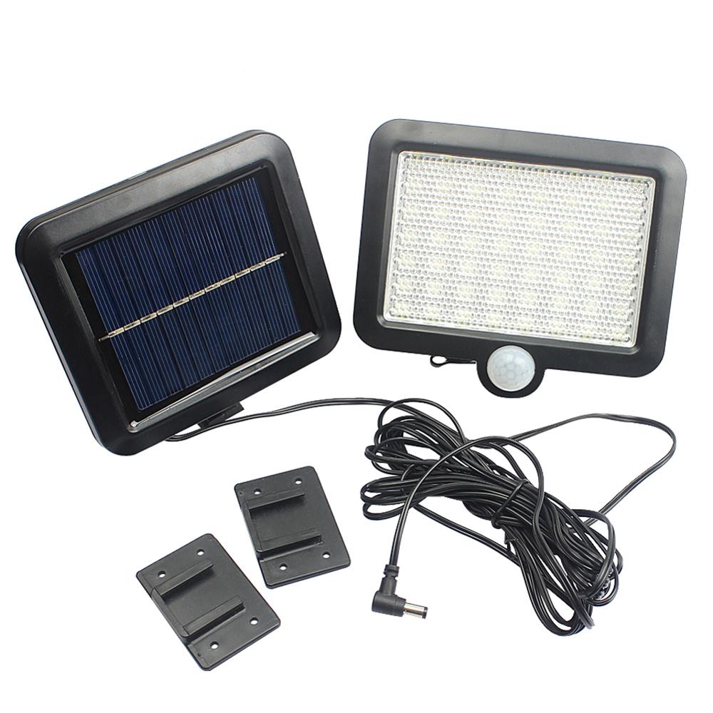 Lampe LED puissante avec panneau solaire indépendant