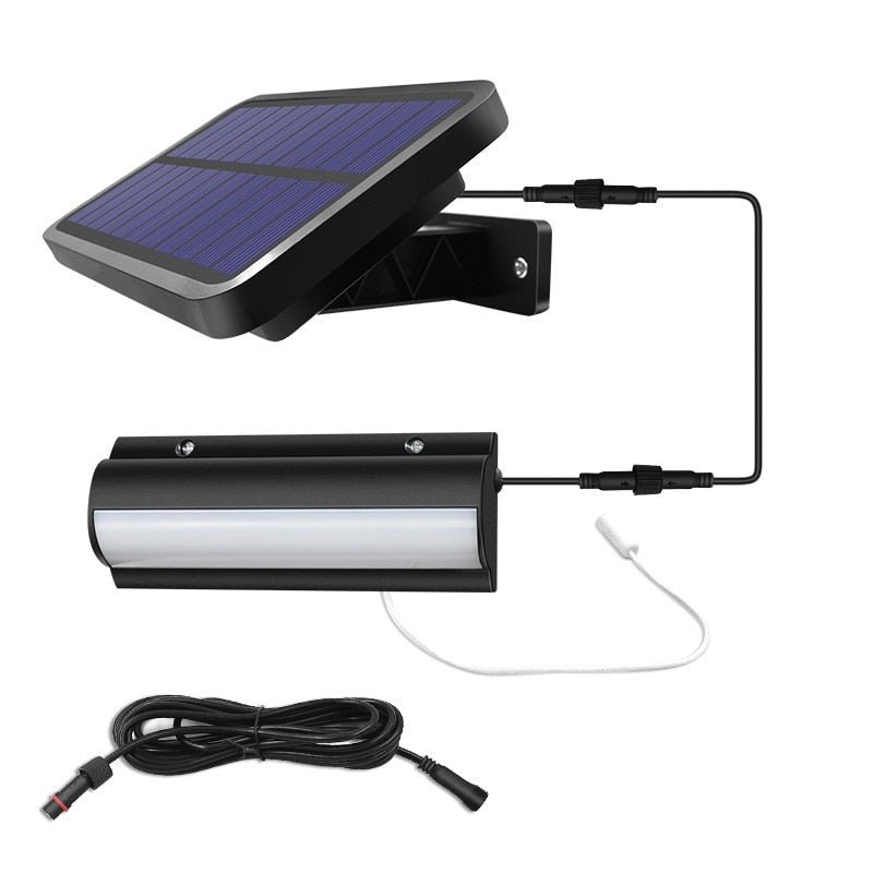 Lampe solaire avec panneau orientable