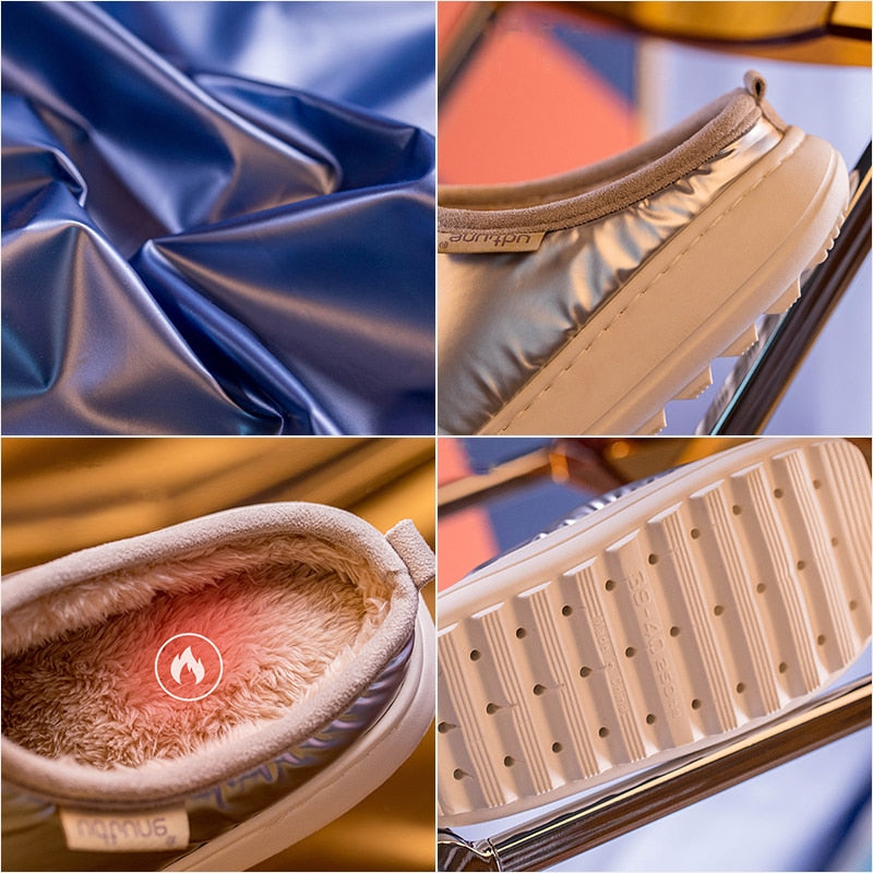 Top Vente I Pantoufles satinées ultra douces unisexes