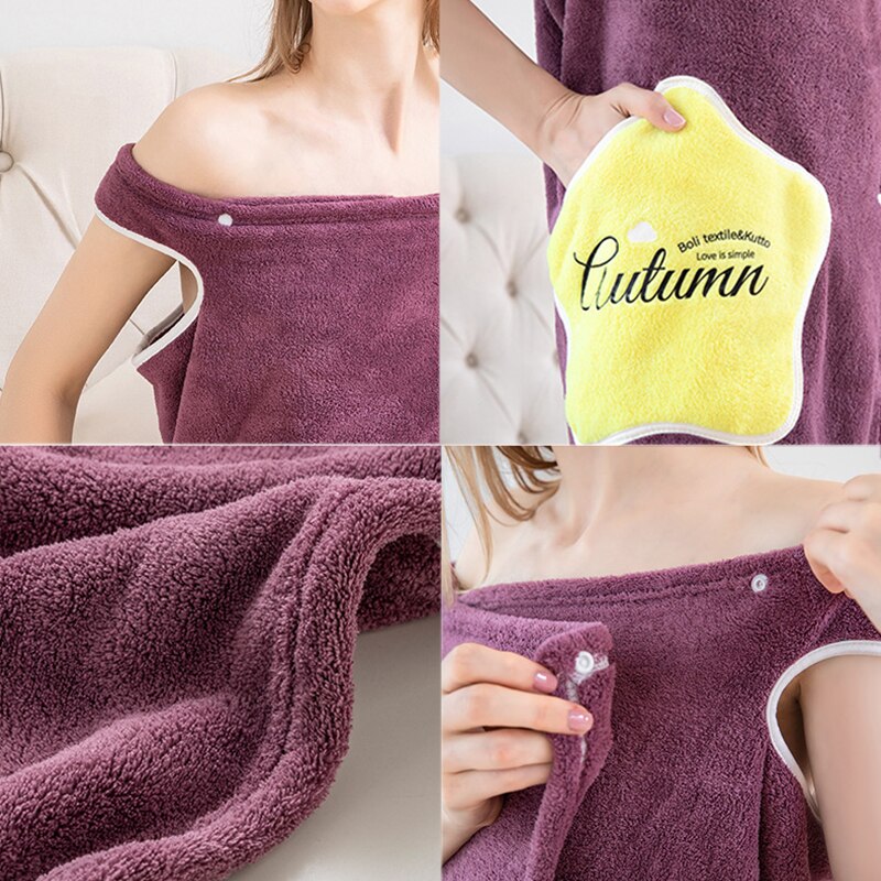 Serviette de Bain effet Robe