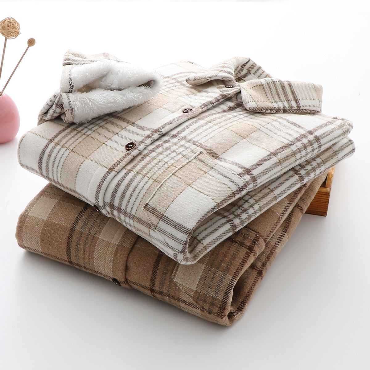 Chemise Fourrée pour Femme