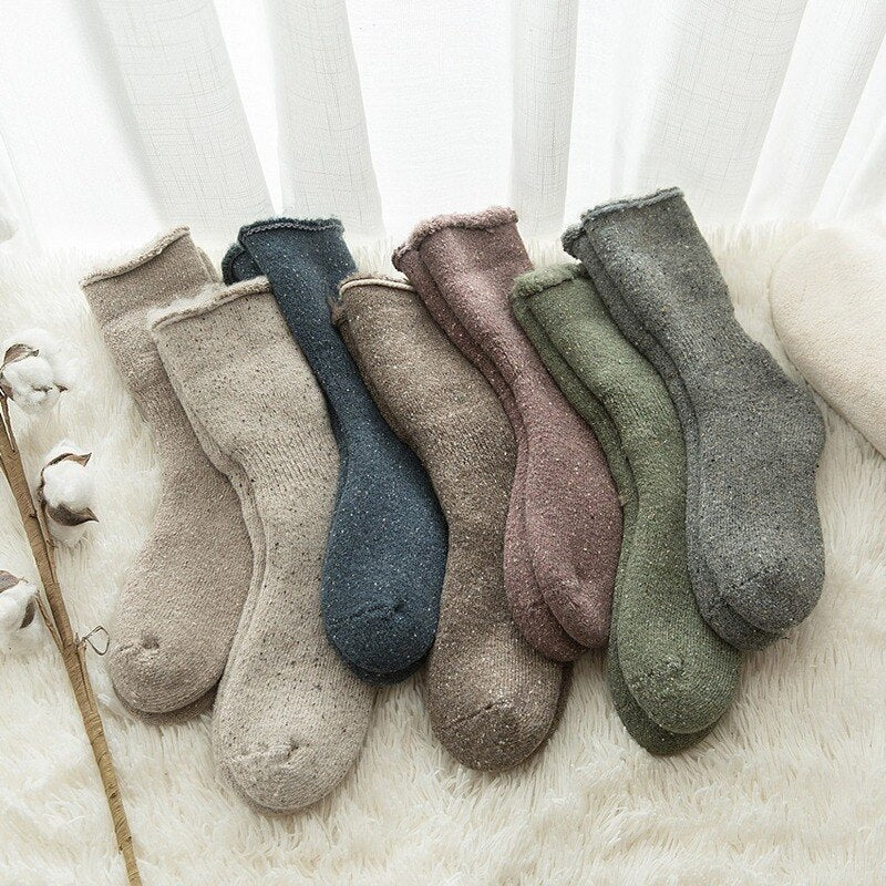 Chaussettes en laine Mérinos