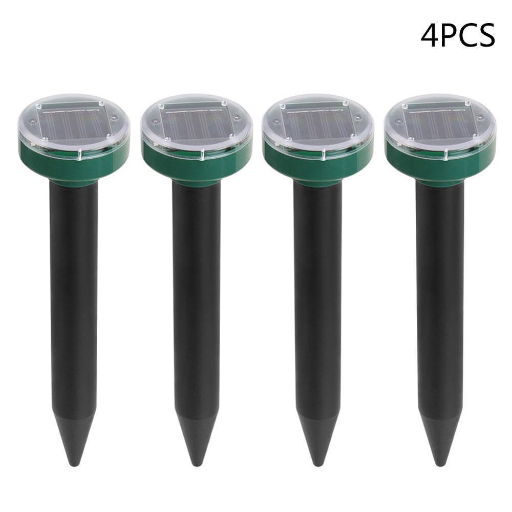 Lot de 4 Répulsifs solaires anti taupes