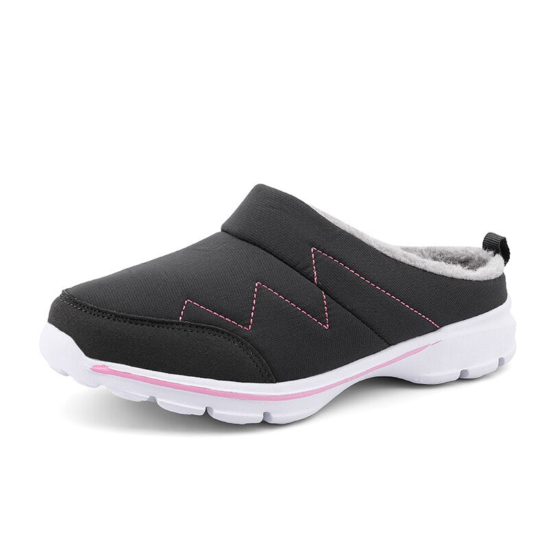 Mules Fourrées Antidérapantes et Waterproofs