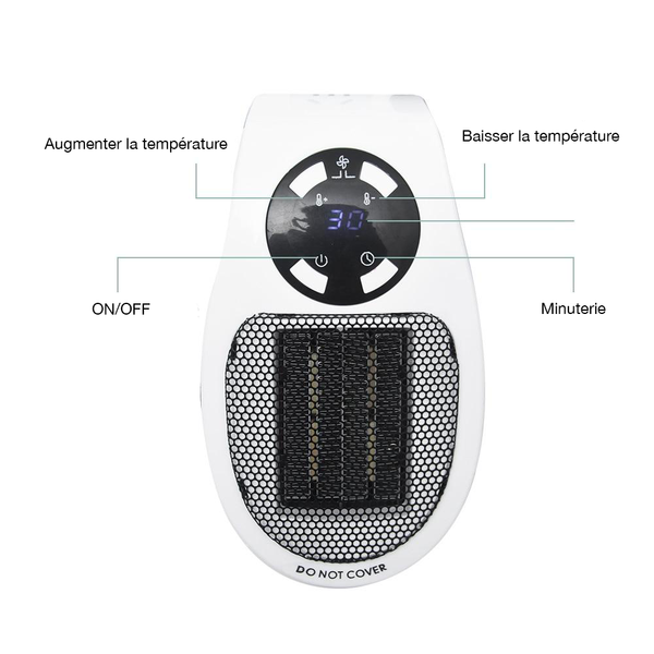 Mini chauffage d'appoint