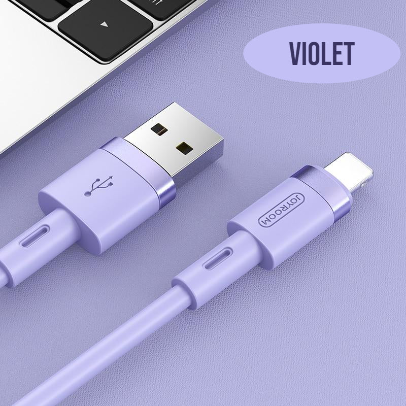 Câble de charge en silicone liquide