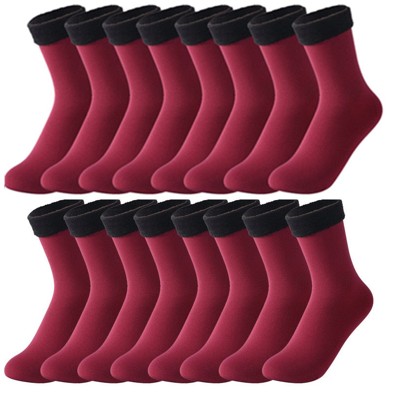 Lot de 8 Chaussettes Thermiques