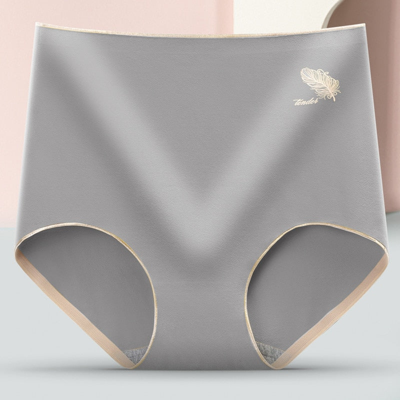 Culottes Hautes en Coton Sans Coutures