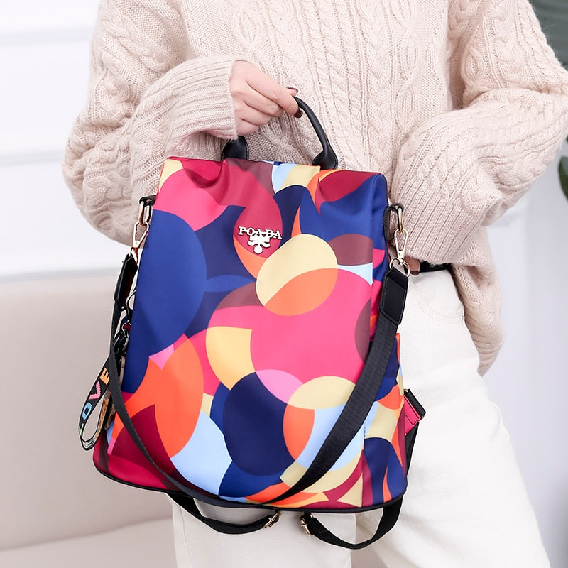 Sac à dos anti-vol pour femme