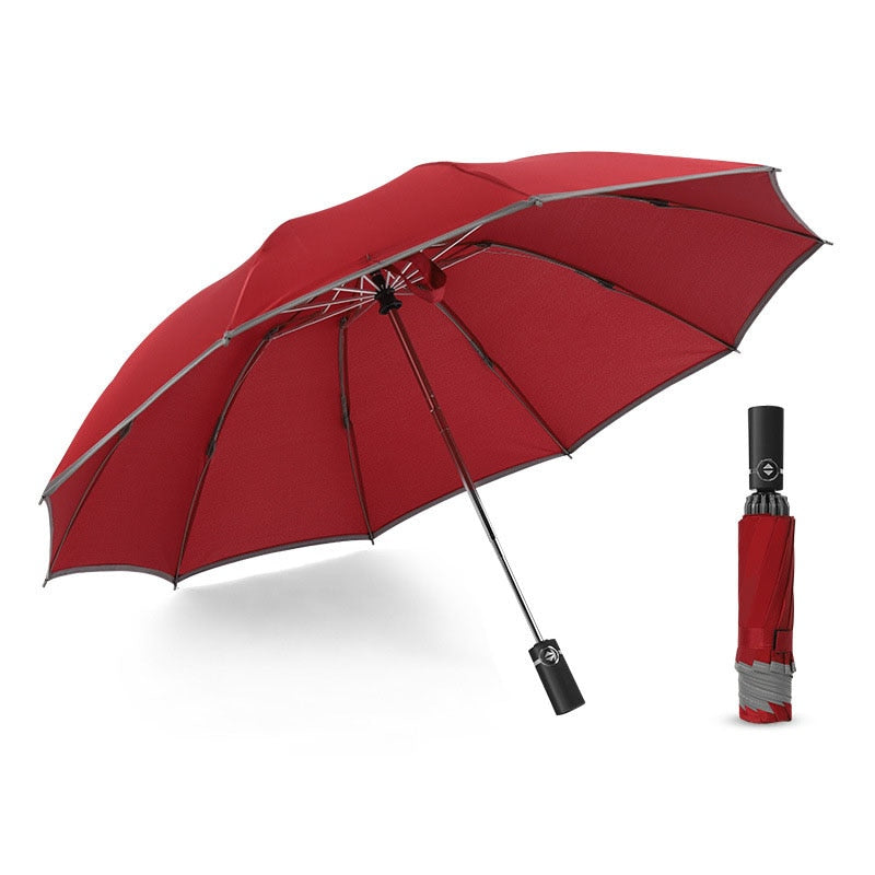 Parapluie Réversible avec Lampe intégrée
