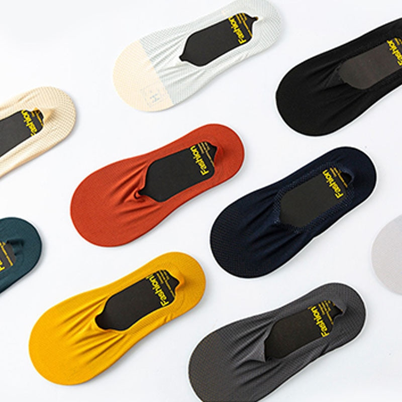 Chaussettes Confortables en Soie Glacée