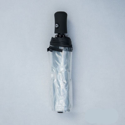 Parapluie de poche transparent