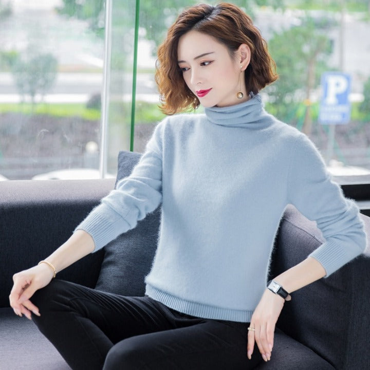 Col Roulé en Cachemire