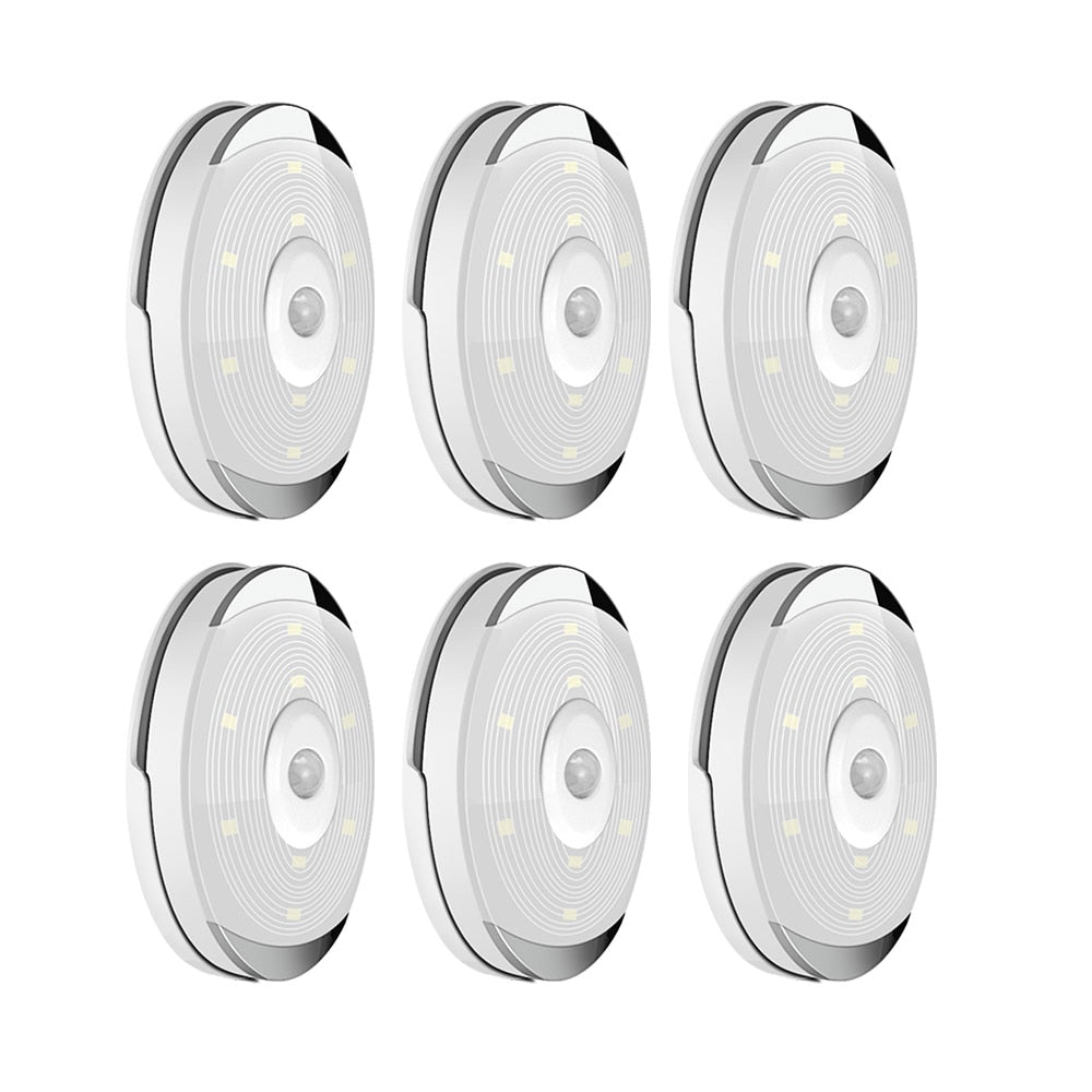 TOP VENTES I Lot de 6 Spots LED à Capteur de Mouvement