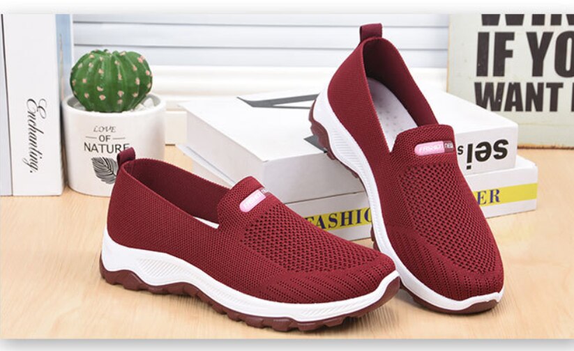 Baskets respirantes et légères