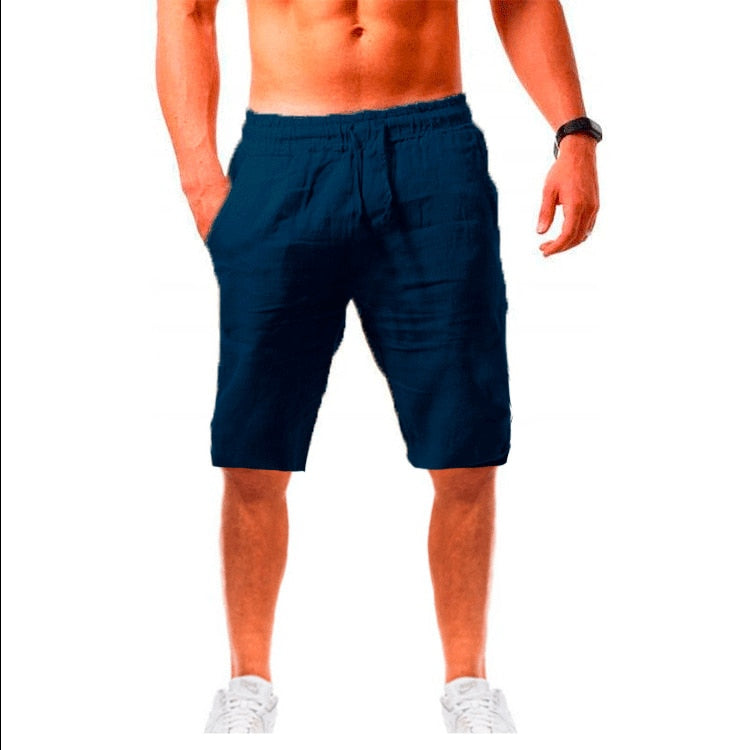 Short Ultra Léger en Lin