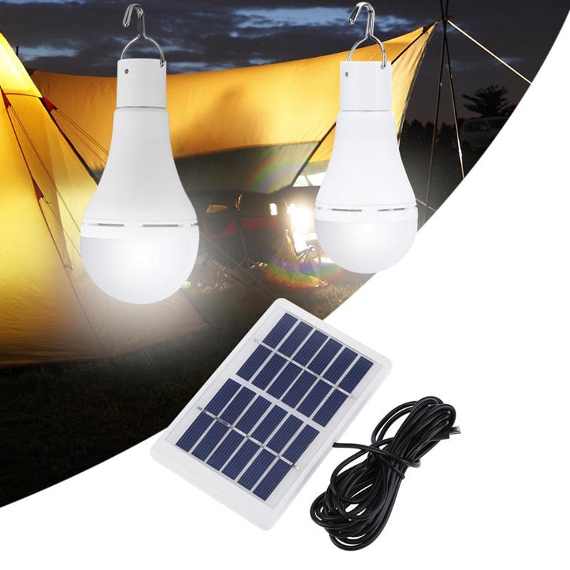 Ampoule LED Solaire avec Télécommande