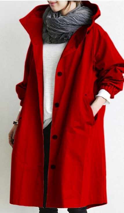 Trench Coat Oversize Imperméable