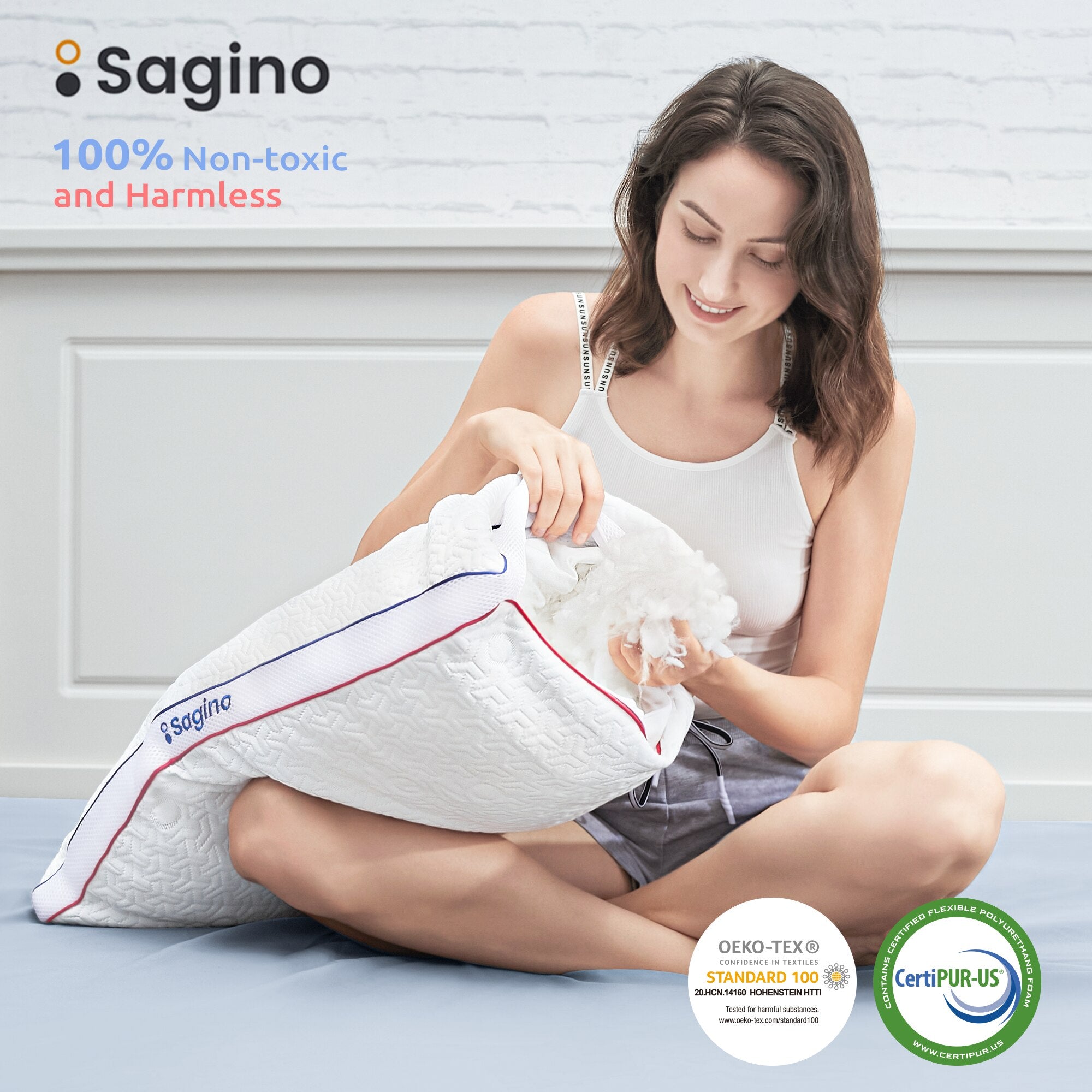 TOP VENTES - Oreiller Double Face à Mémoire de forme