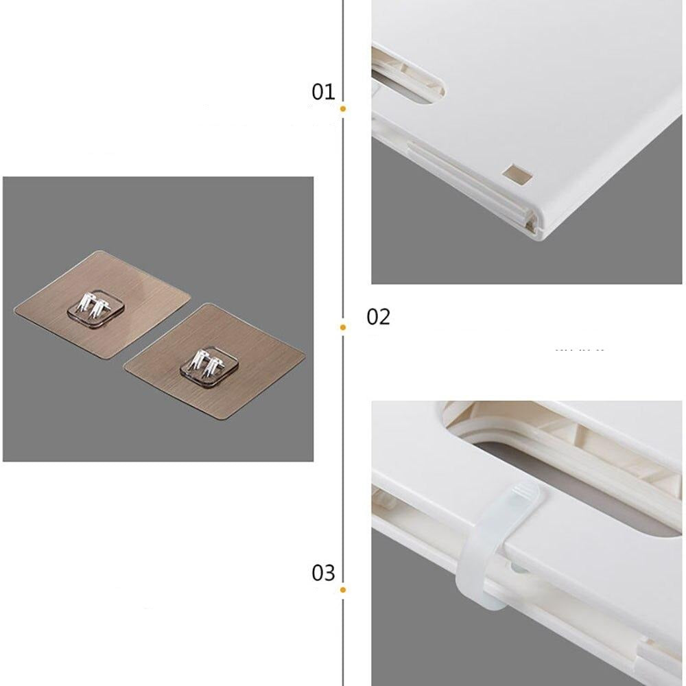 Panier mural pliable