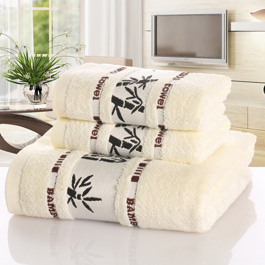 TOP VENTES - Set de 3 Serviettes en Bambou