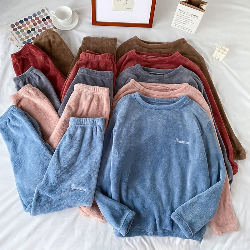 Paula - Pyjama en polaire cocooning femme
