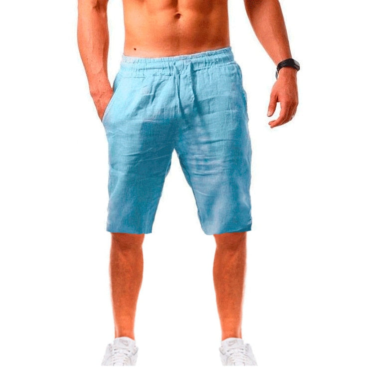 Short Ultra Léger en Lin