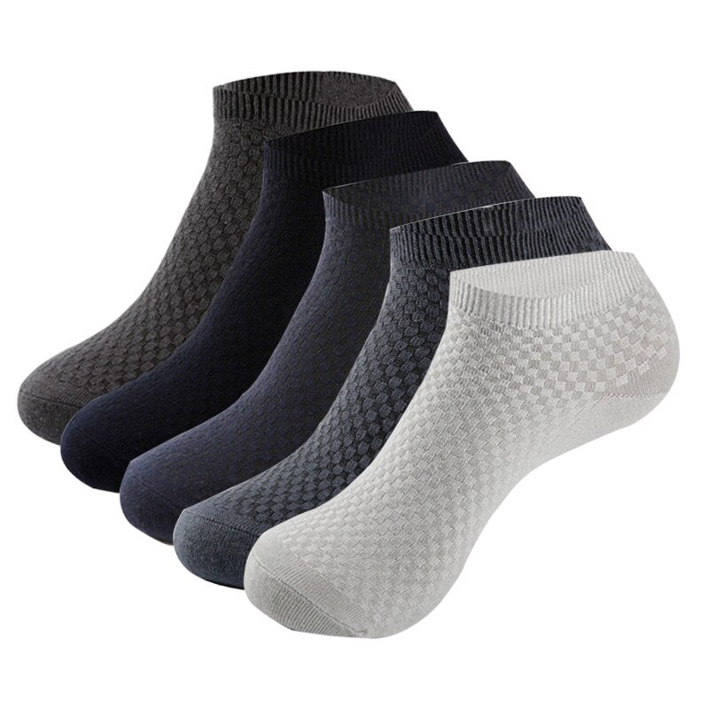 Chaussettes d'été en Fibre de Bambou - Lots de 5 Paires