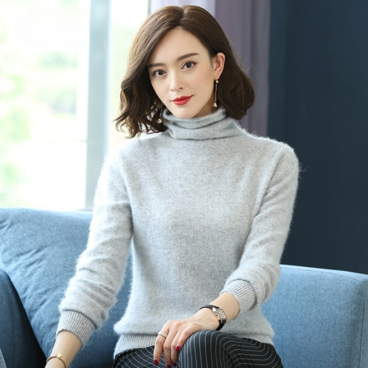 Col Roulé en Cachemire