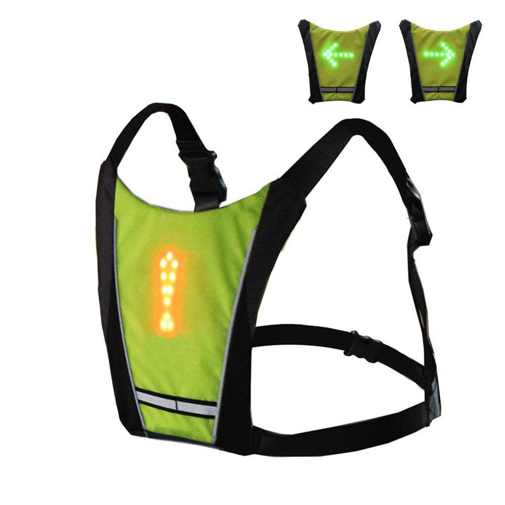 Gilet réfléchissant avec télécommande