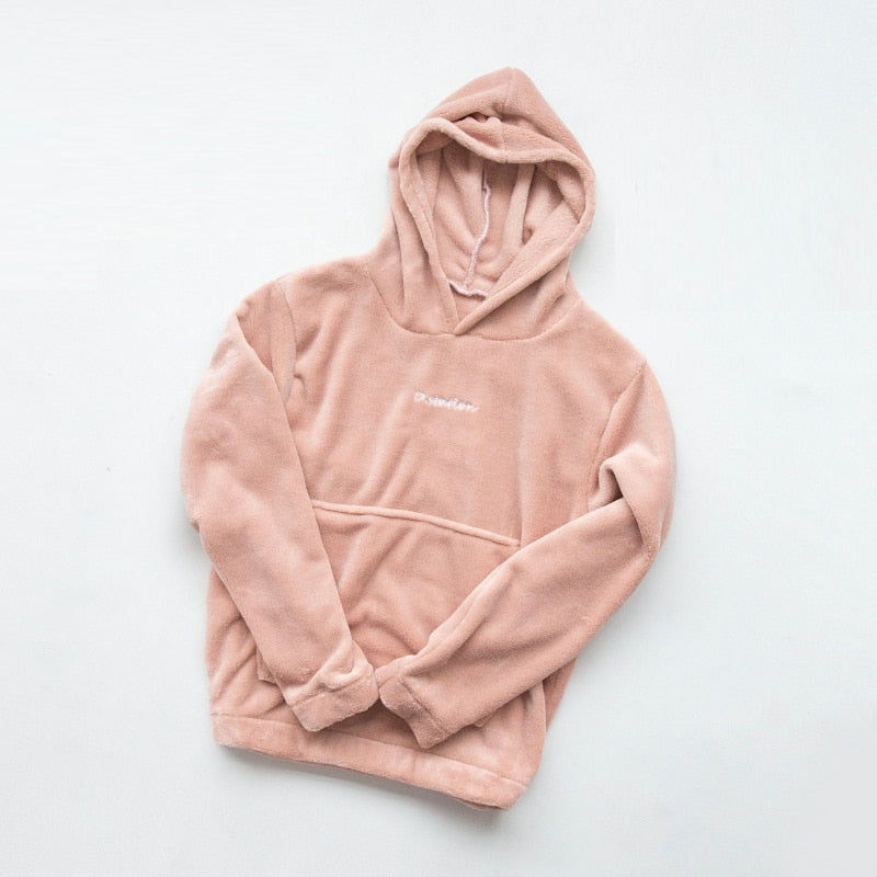 Pyjama en flanelle à capuche