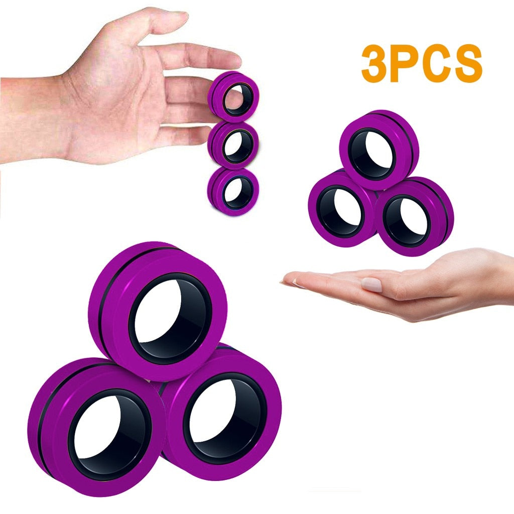 Magnetic circles anti stress