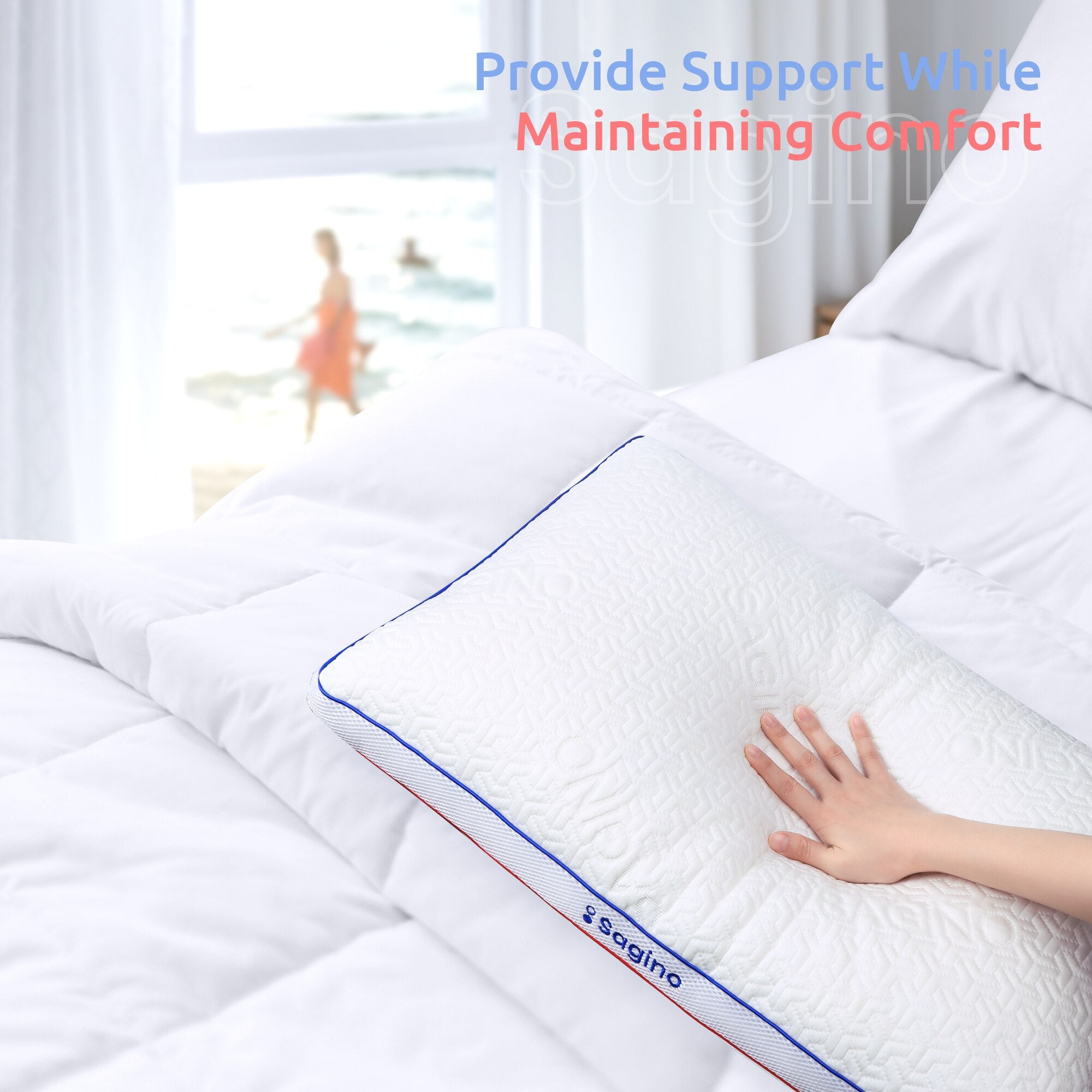 TOP VENTES - Oreiller Double Face à Mémoire de forme