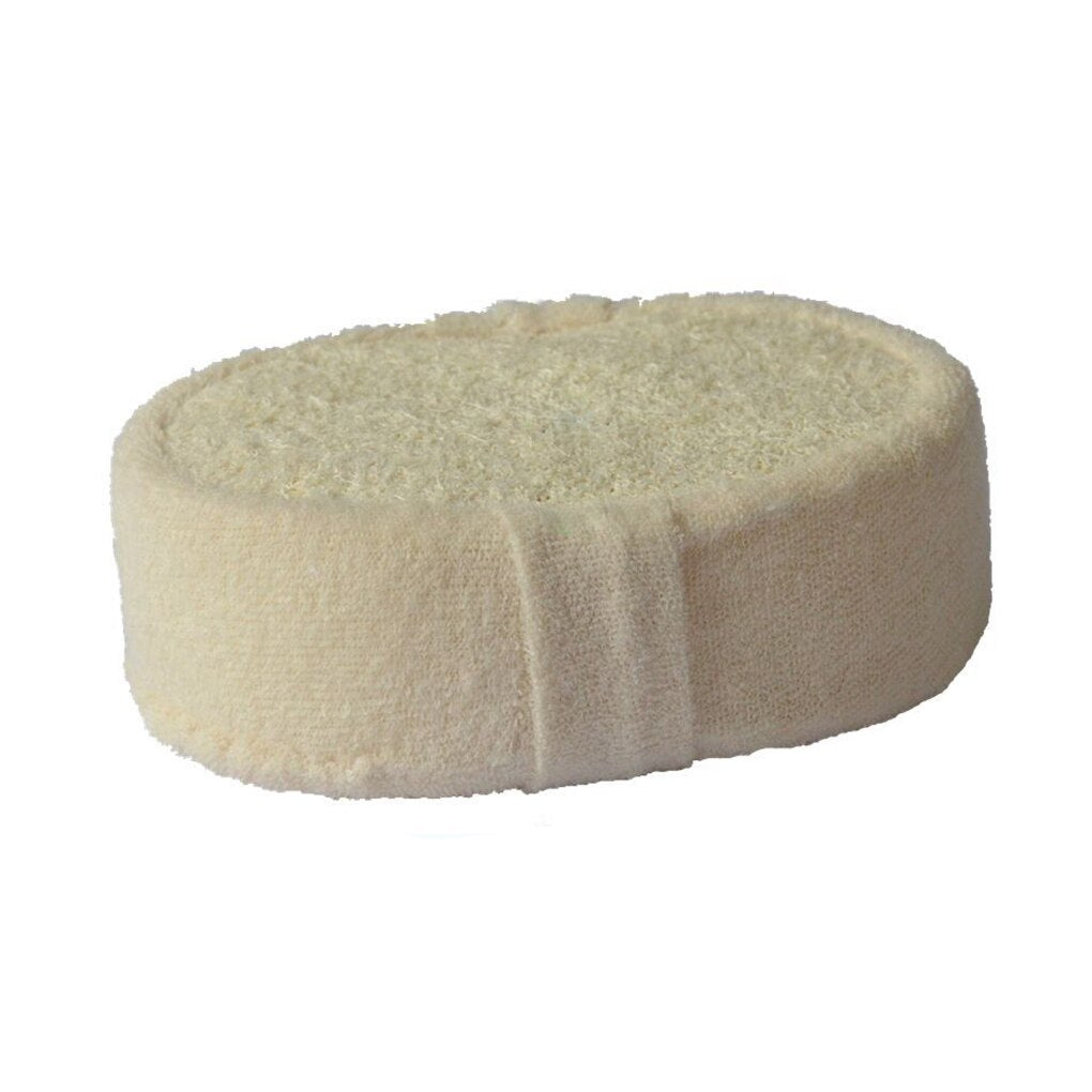 NOUVEAU - Lot de 3 Eponges de Bain en Loofah Naturel