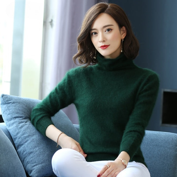 Col Roulé en Cachemire