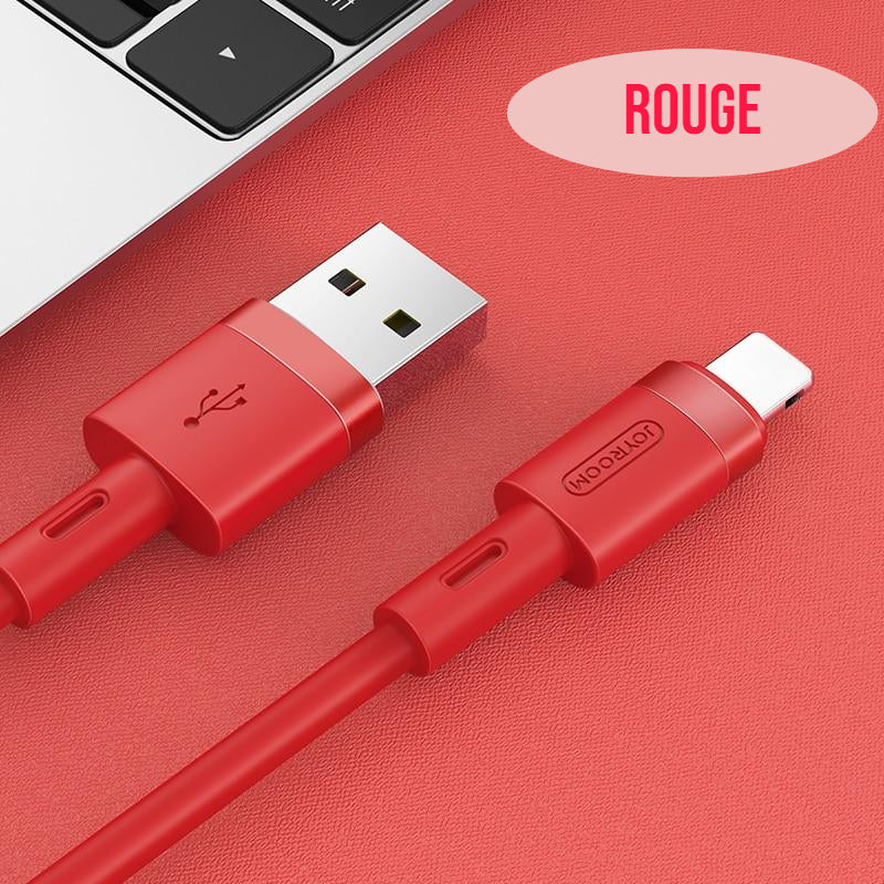 Câble de charge en silicone liquide