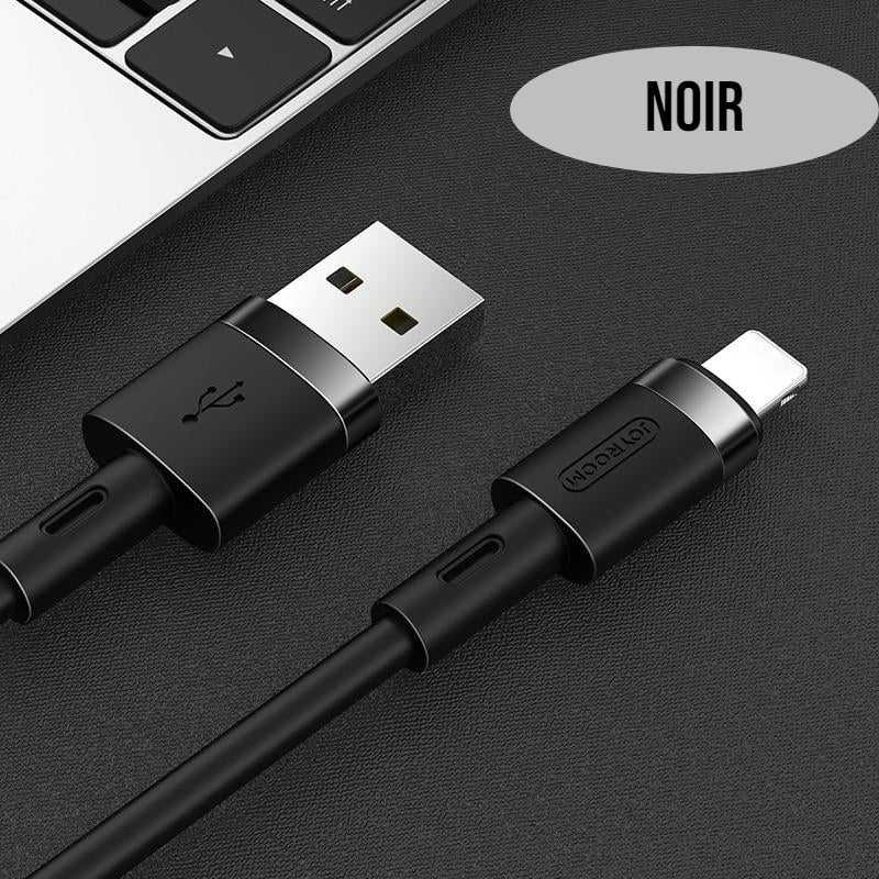 Câble de charge en silicone liquide